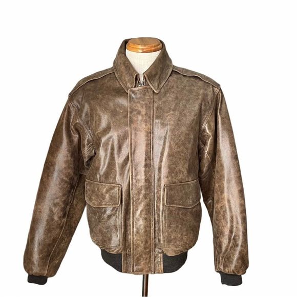 L.L. Bean Other - LL Bean Flying Tiger Leather Jacket